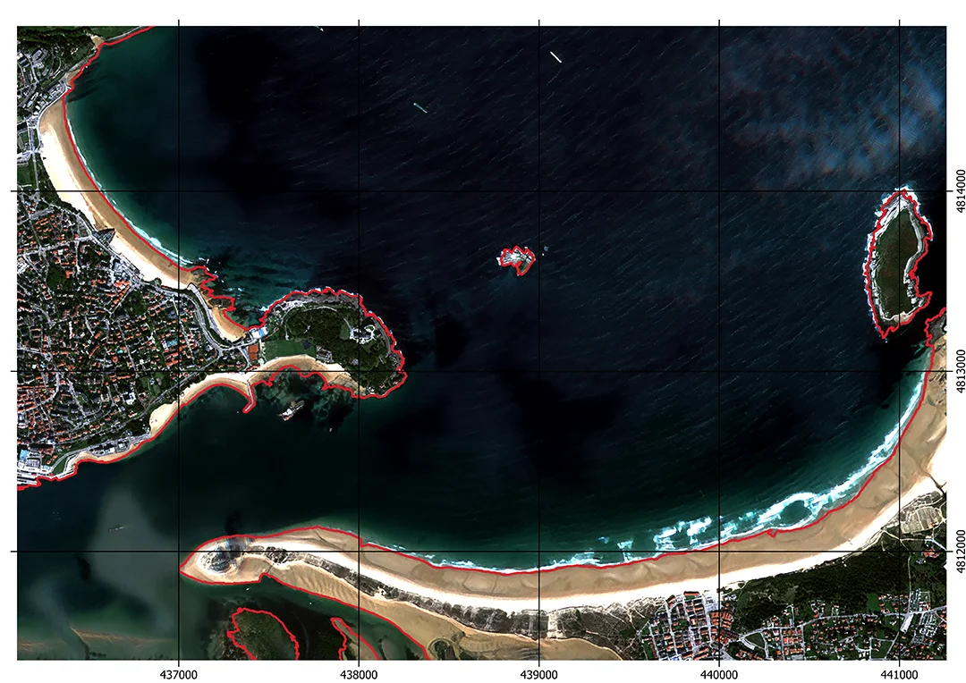 006-Map04B_Santander_Sentinel2SR_Date2_withCoastLine
